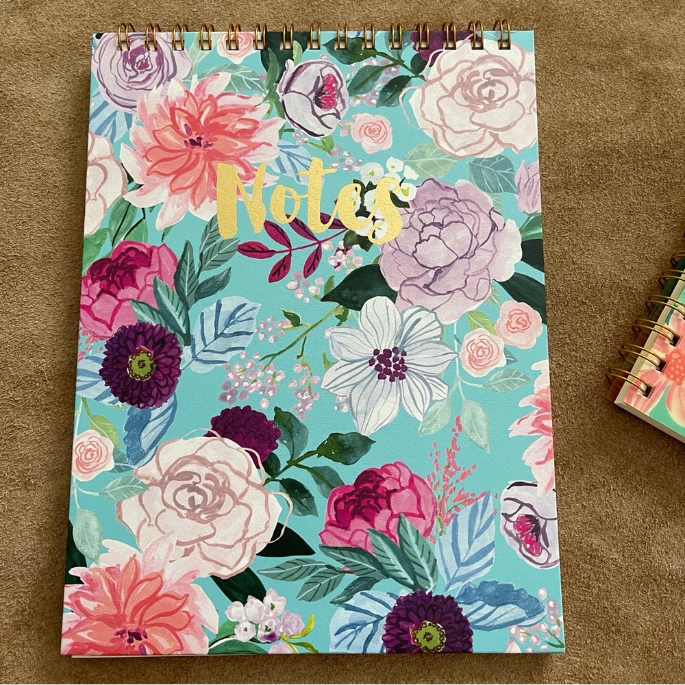 Clementine Paper Inc Floral Spiral Notebook Journal Recycled Lined Bundle of 3 - Picture 5 of 16